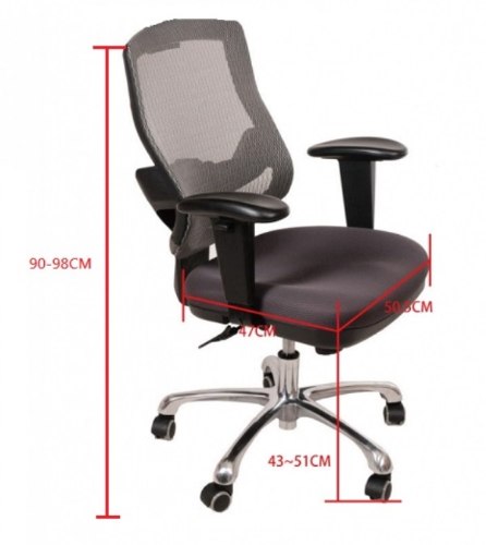 告別酸痛多功能人體工學半網椅/辦公椅/電腦椅/會議椅(AAC-335無頭枕)
